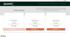 Desktop Screenshot of juuwin.com